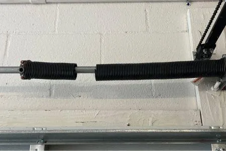 Garage door broken spring