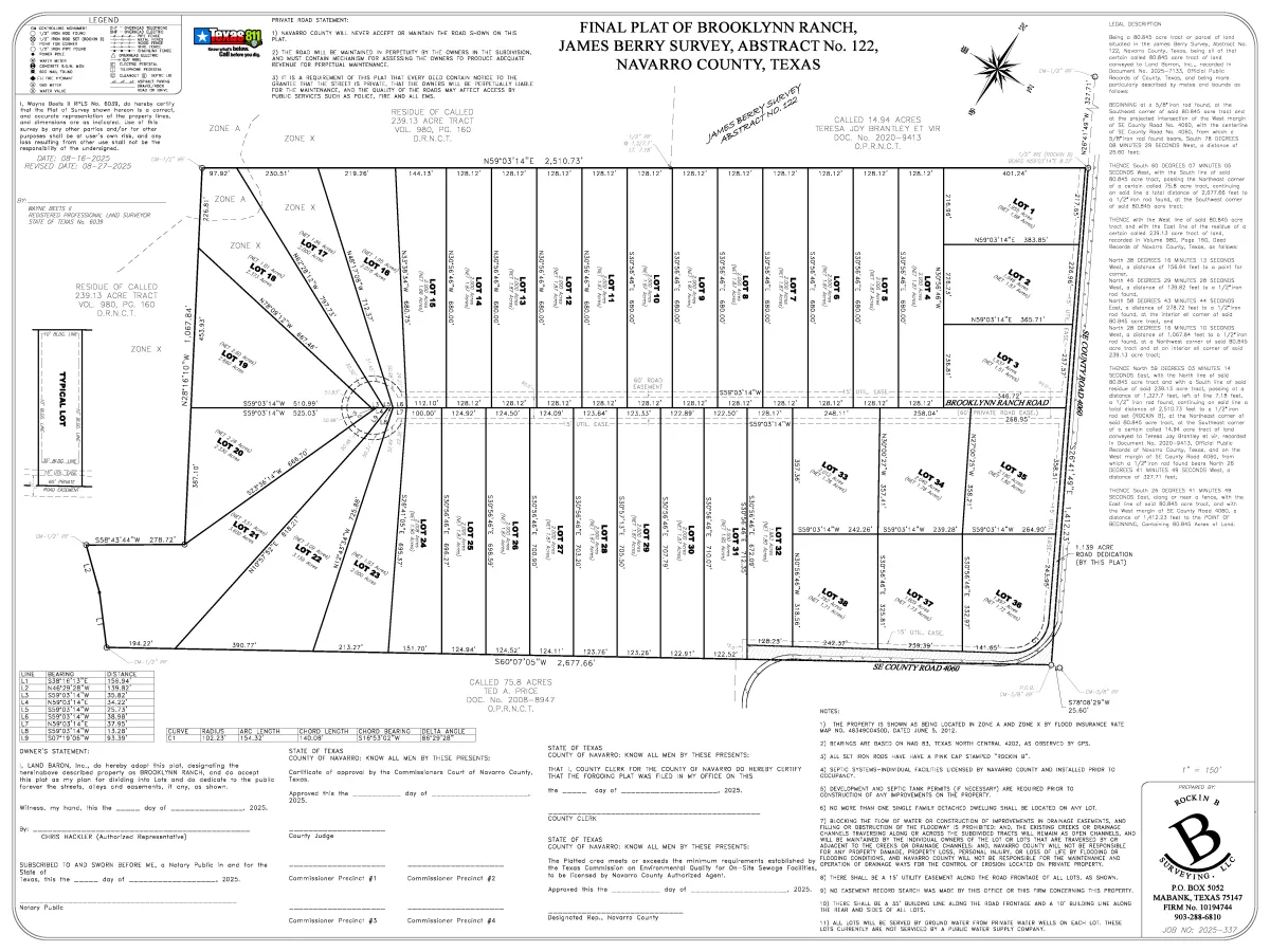 BROOKLYNN RANCH  - PLOT