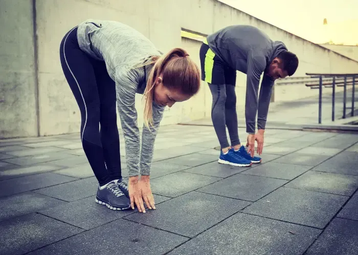 Forward Bend back pain stretch