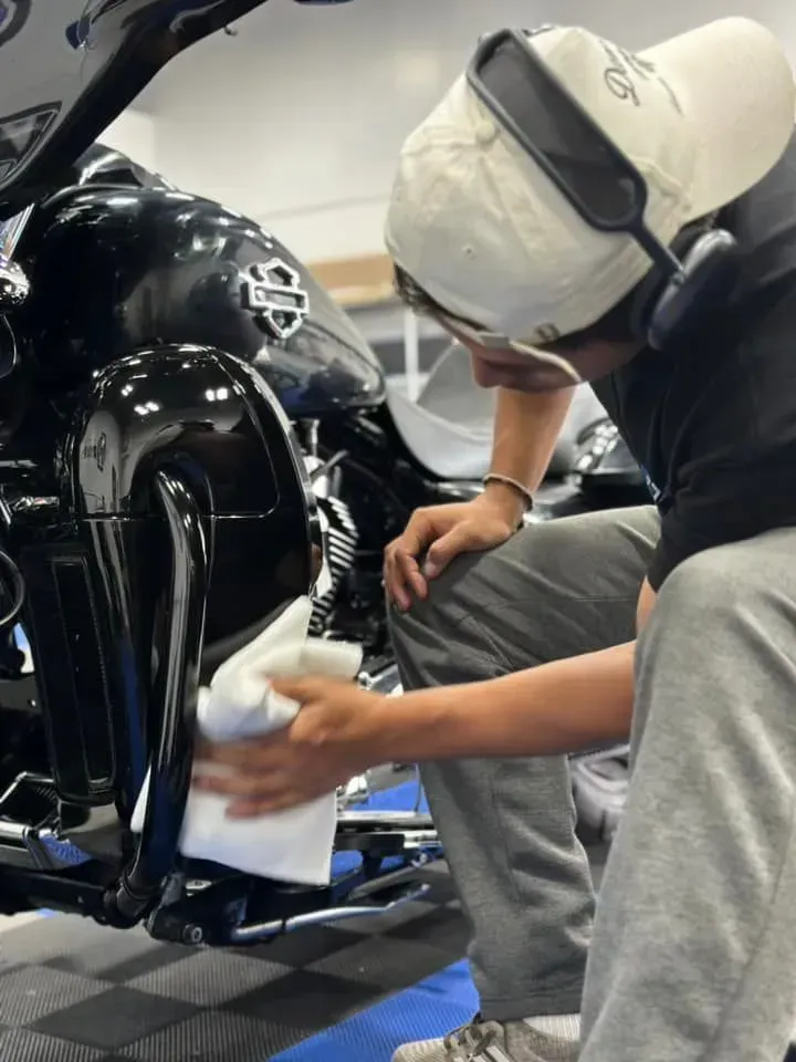 Motorcycle Detailing by Indianapolis Auto Spa