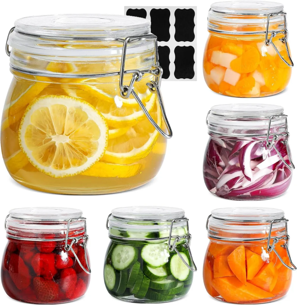 Glass Sealable Jar 