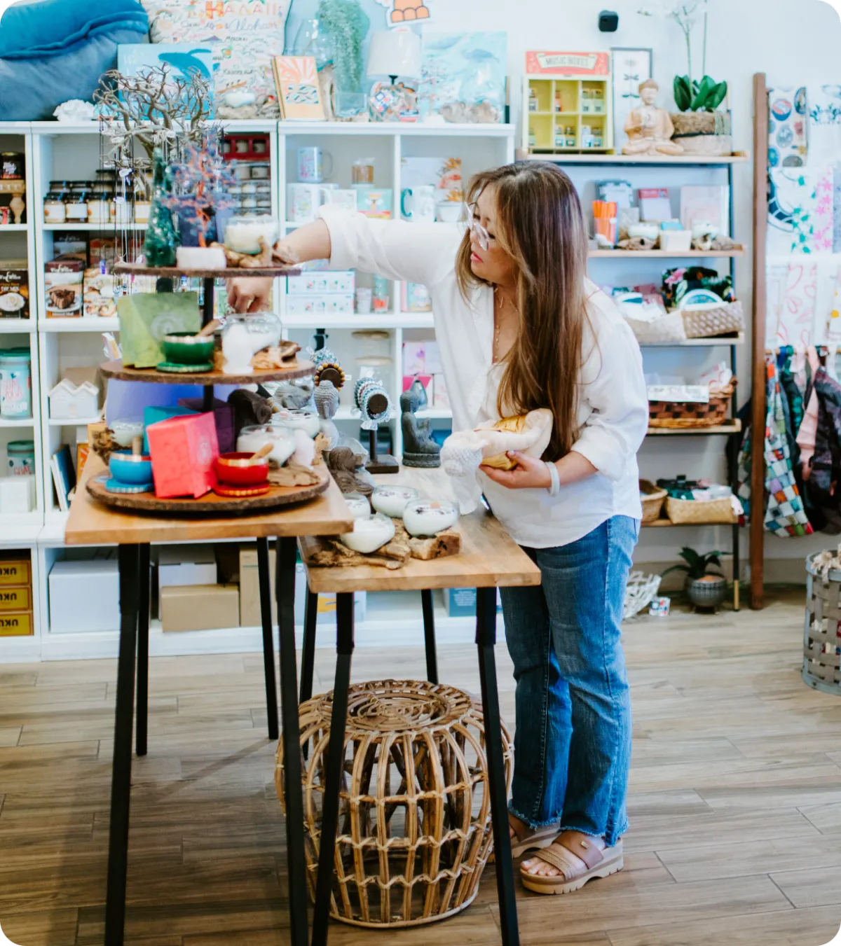 Email sign-up landing page for Most Irresistible Shop offering exclusive deals and updates.