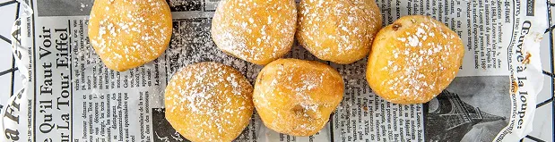 Chocolate Hazelnut Beignet at Strato Cafe in Liberty Township