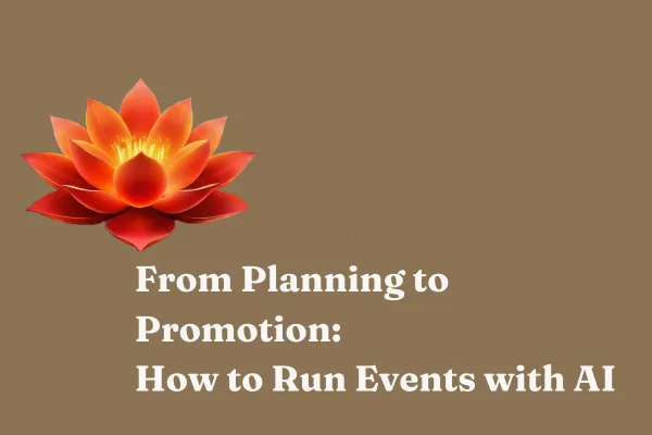 From Planning to Promotion: Smarter Ways to Run Wellness Events with AI