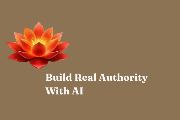 Build Real Authority With AI: A Simple Playbook for Wellness Brands