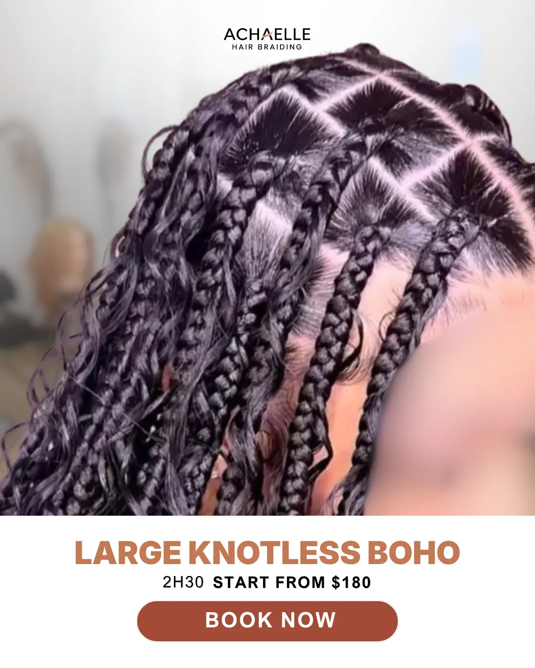 LARGE BOHO KNOTLESS