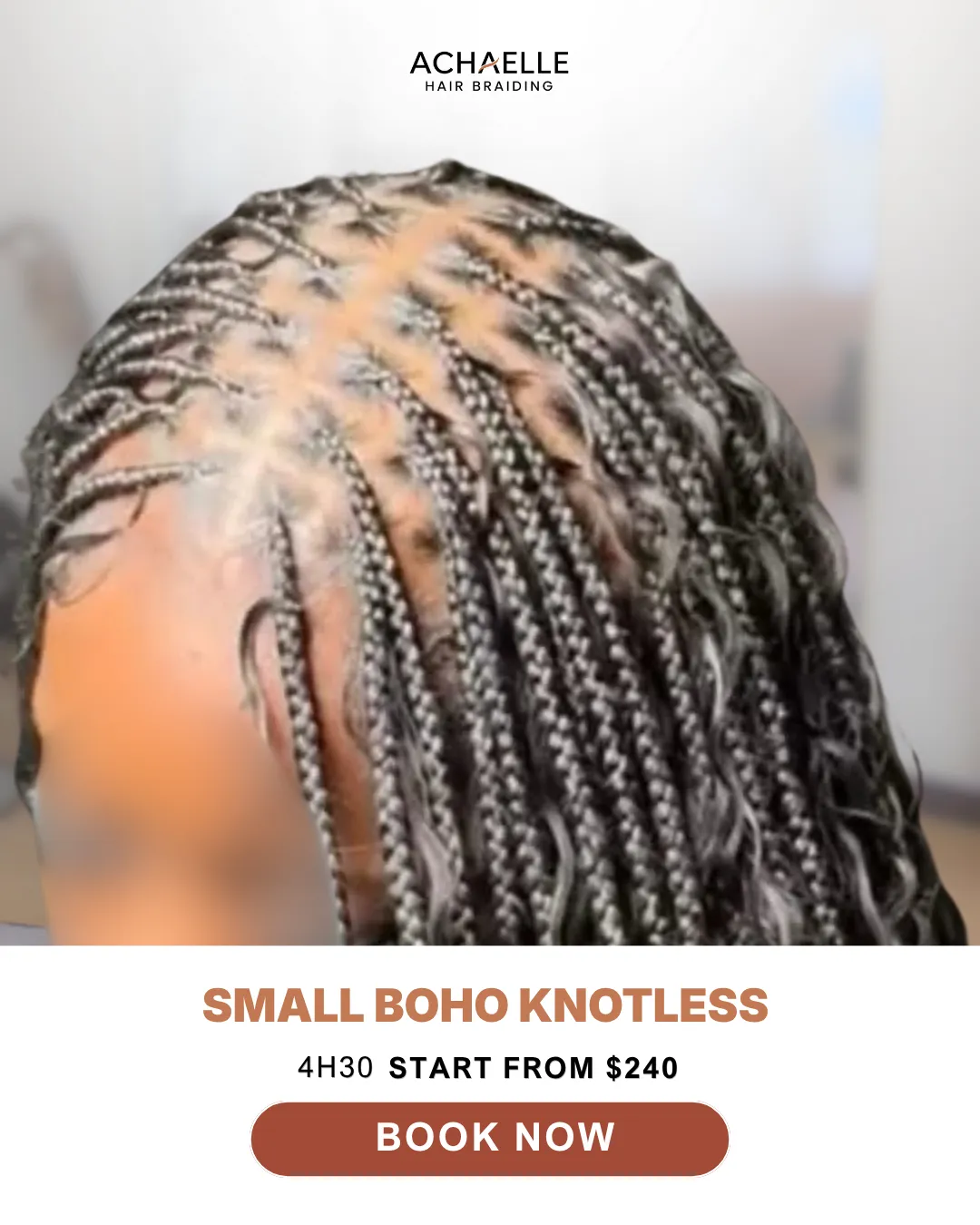SMALL BOHO KNOTLESS