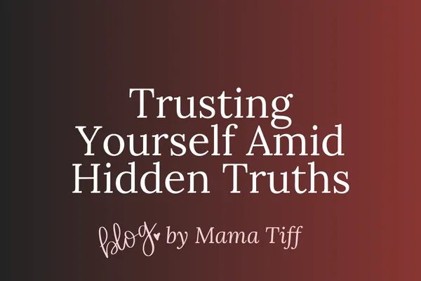 Woman holding her hands over her heart, representing trust in self after systemic concealment.