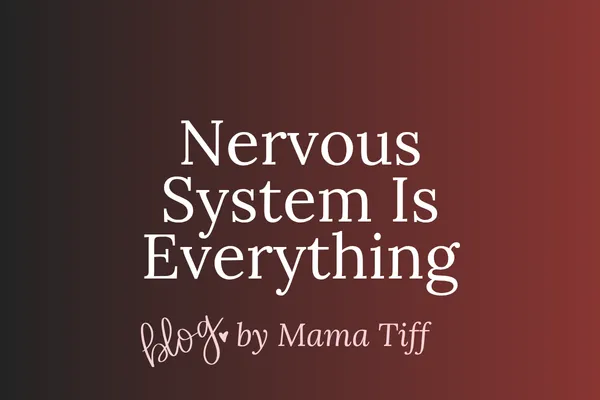 Woman practicing deep breathing for nervous system regulation