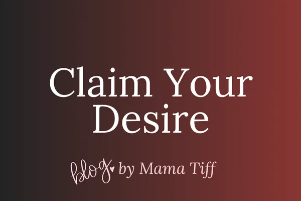 Blog post by Mama Tiff introducing her song Moderation's a Mood, encouraging readers to embrace desire, pleasure, and authentic self-expression.