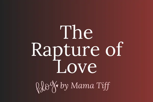 A symbolic image representing transformative love, vulnerability, and deep emotional connection inspired by Mama Tiff's song "The Rapture of You."