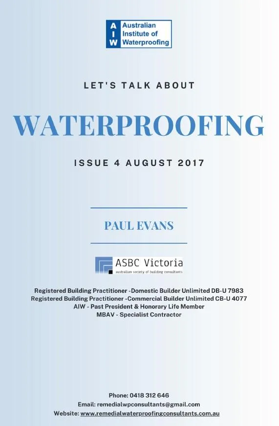 2017-August-Australian-Institute-Waterproofing-AIW-Newsletter-President-Paul-Evans