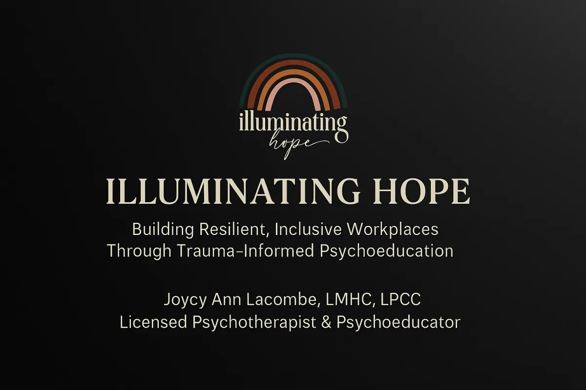 Illuminaing Hope, Leadership development consulting session