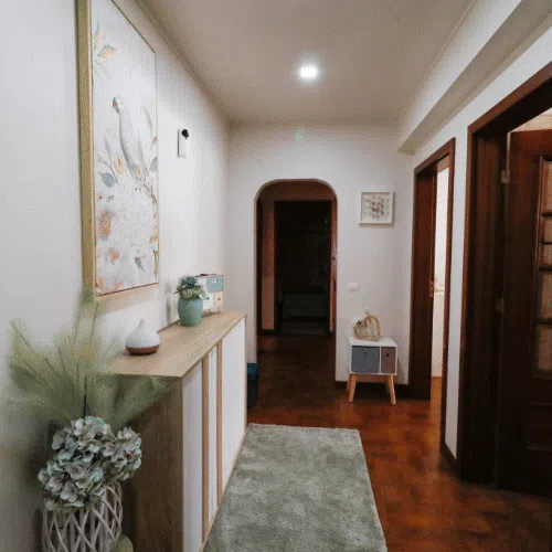 gif com várias imagens do interior da angariaçãoo