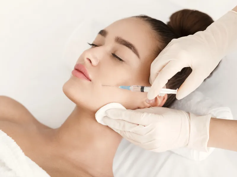 Botox, dermal fillers, skin boosters, IV therapy, and laser treatments.