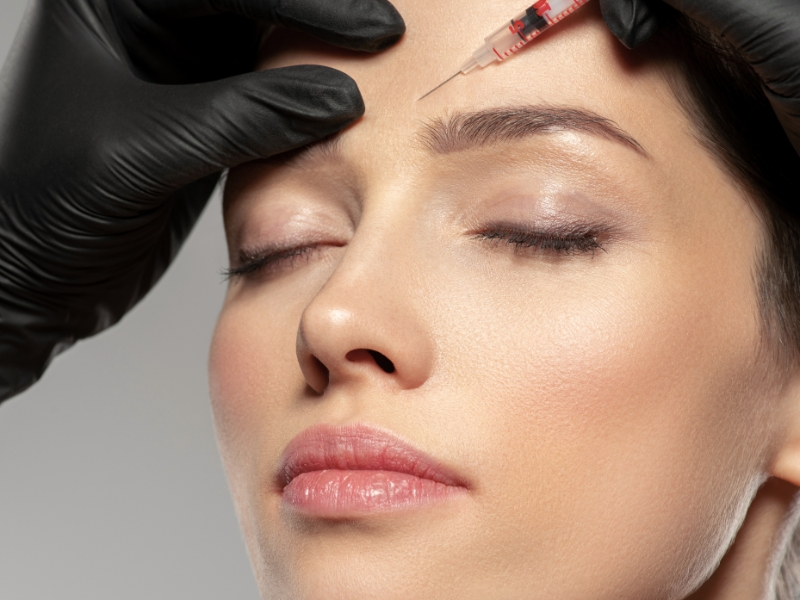 Botox and dermal filler cosmetic injection at Precia Aesthetics Vienna VA