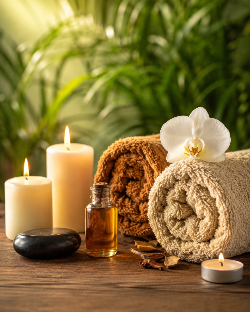 Relaxing massage experience at Ok Thai Spa & Nails offering professional massage, spa, and wellness treatments