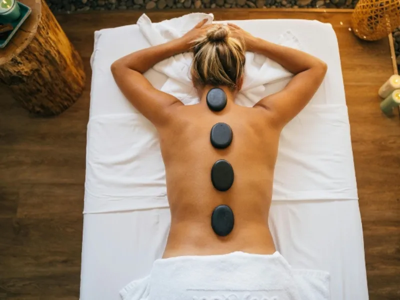 Upper body massage at Aya Thai Massage and Wellness