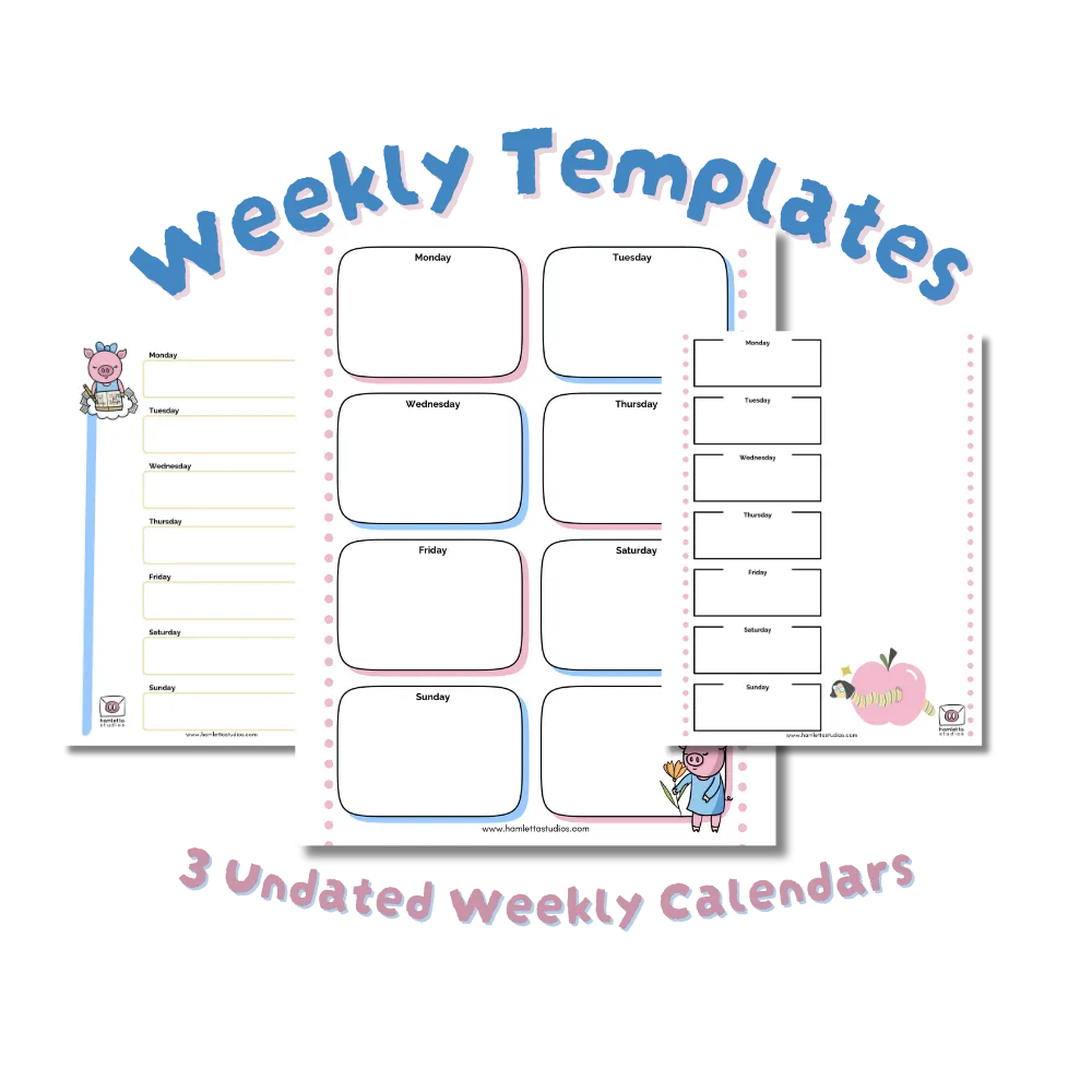 Free Planner Printables PDF