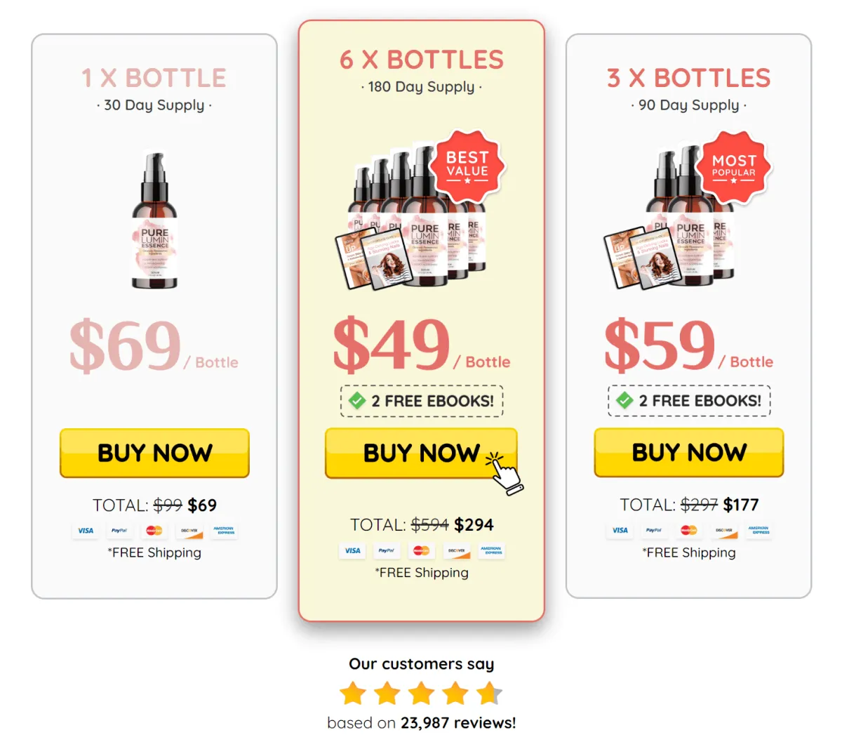 Purelumin Essence claim your discounted