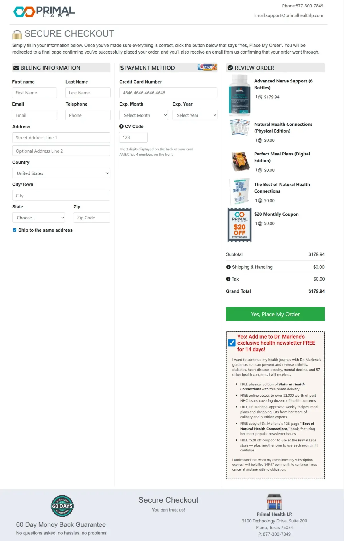 buy Advanced Nerve Support