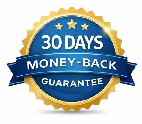 30 day money back guarantee