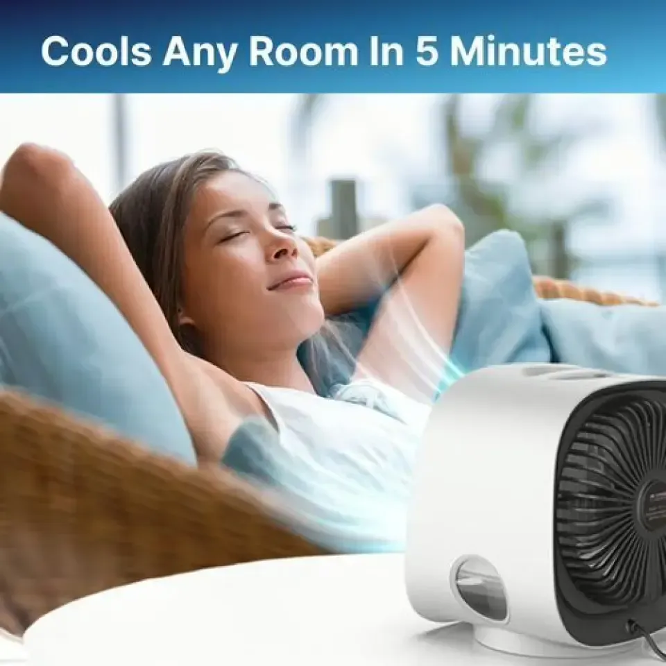ChillWell Portable AC in a room