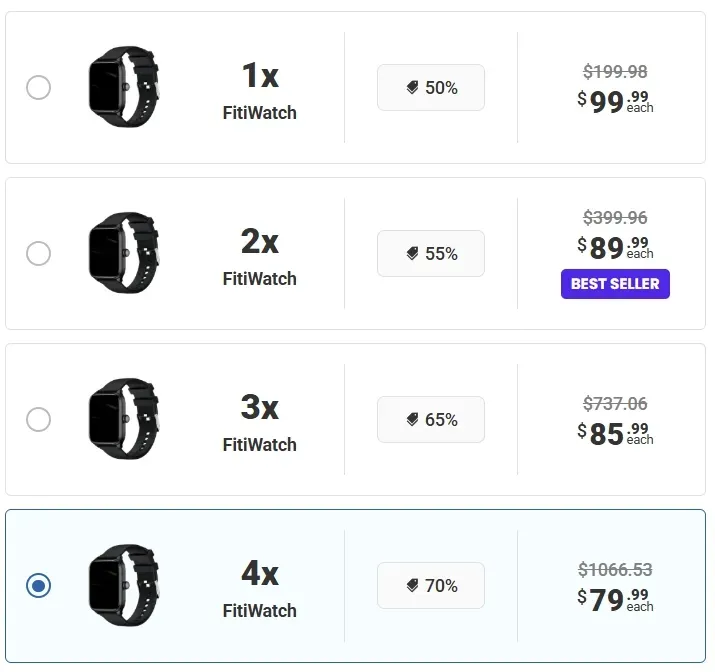 fitiwatch pricing