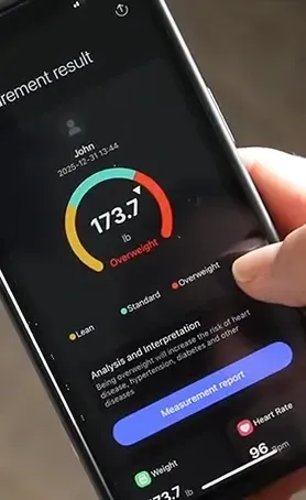 Herz P1 Smart Scale Body Report