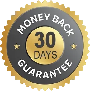 30 Days money back guarantee