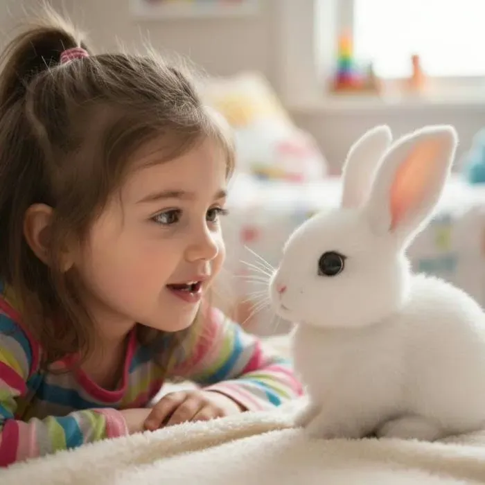 Hoppsy Robot Bunny Hello