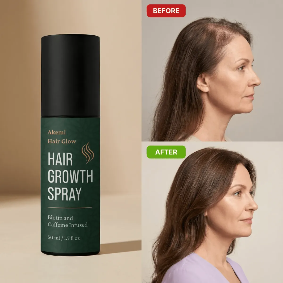 Akemi Hair Glow