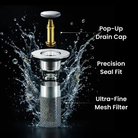 Draino Drain Strainer Features