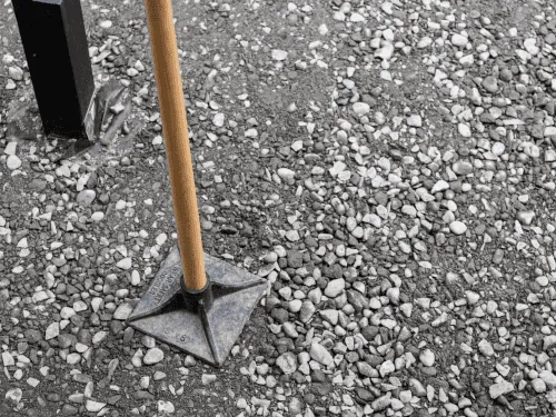 Rock installation in El Paso