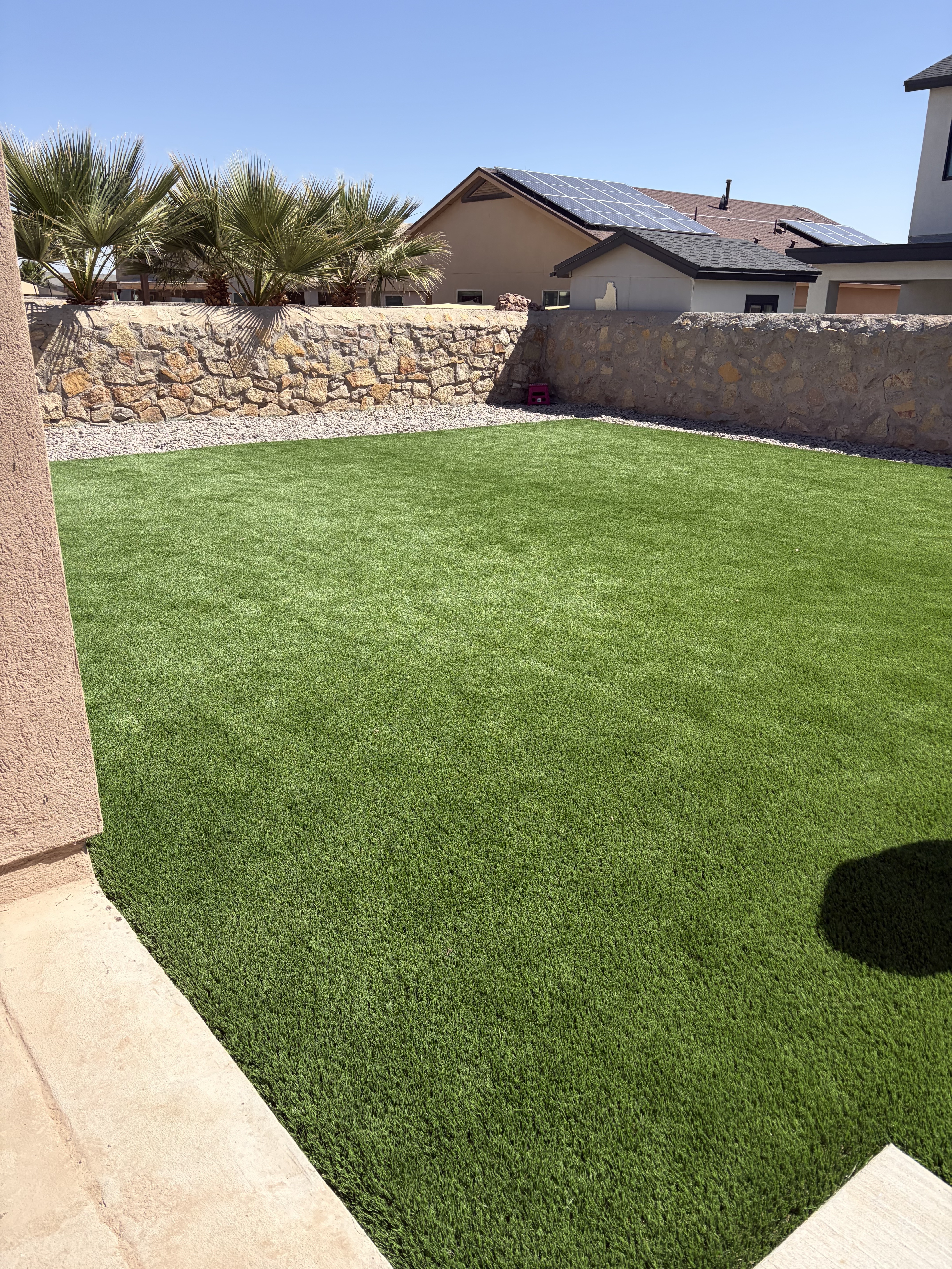 Turf installation El Paso
