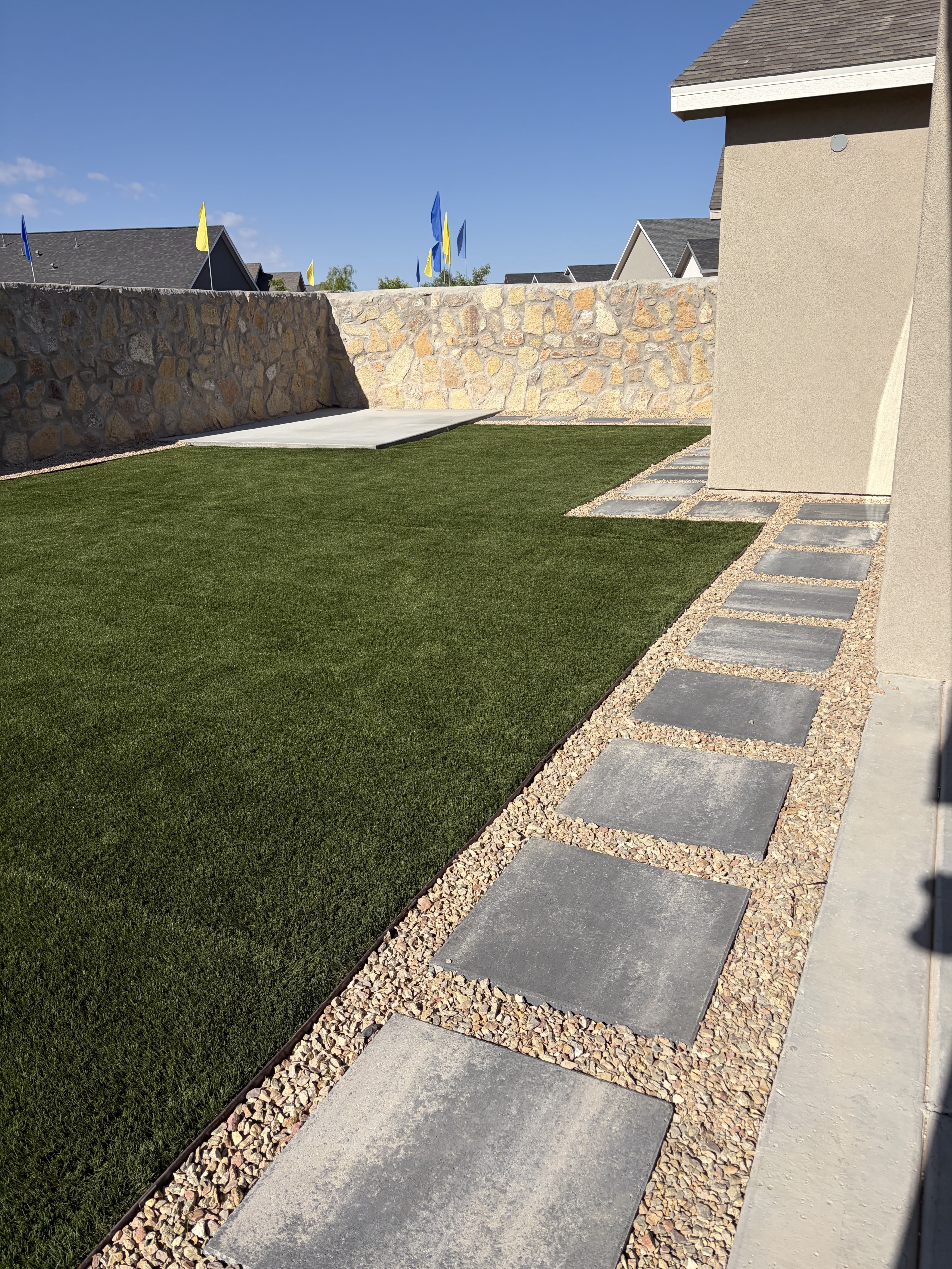 Turf installation El Paso