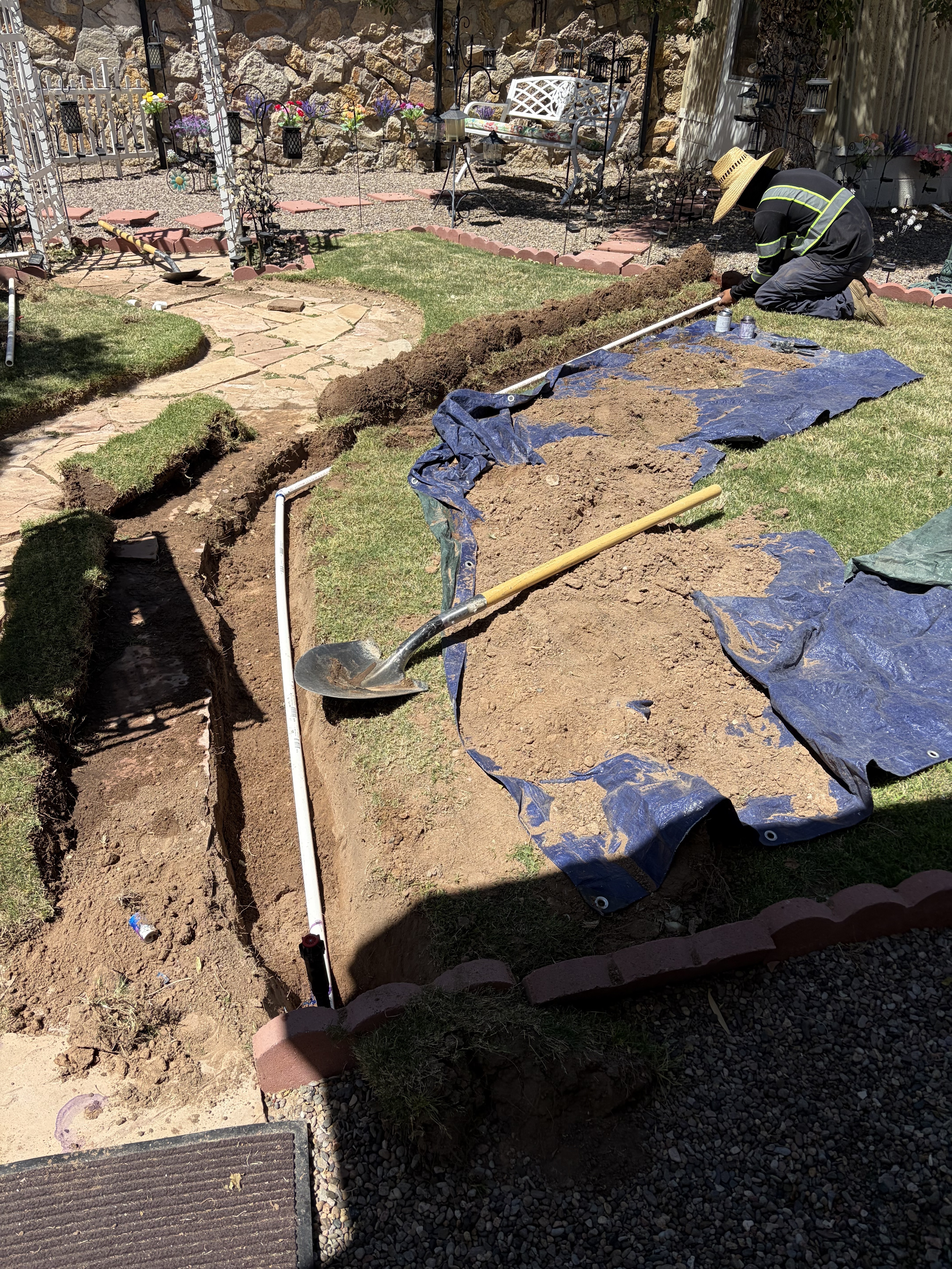 Turf installation El Paso
