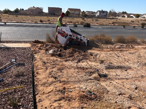 Rock removal in El Paso