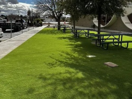 Turf installation in El Paso