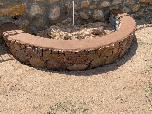 Rock Walls in El Paso