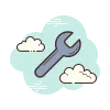 Website Maintenance & Support Icon