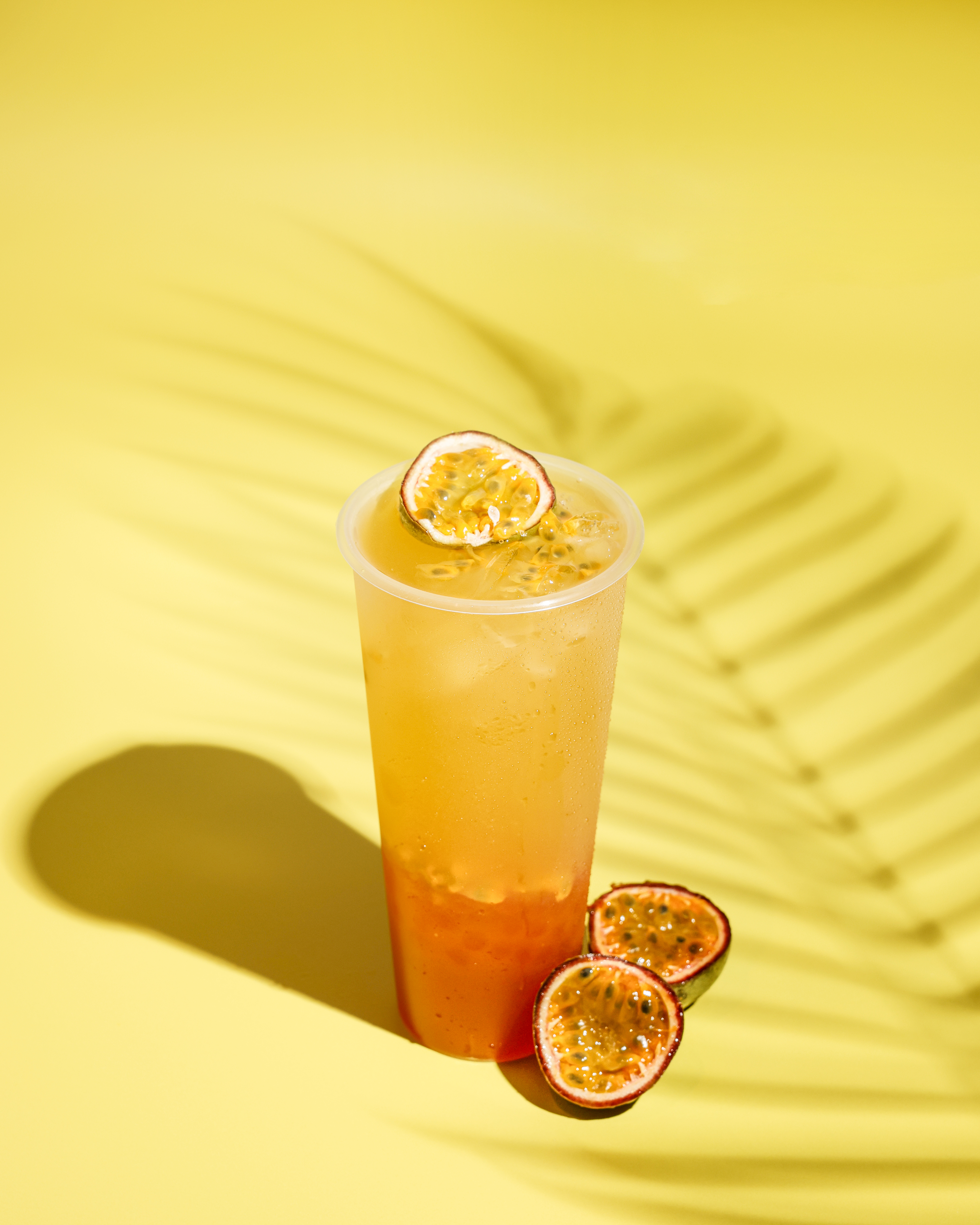 Passion Fruit Boba Tea