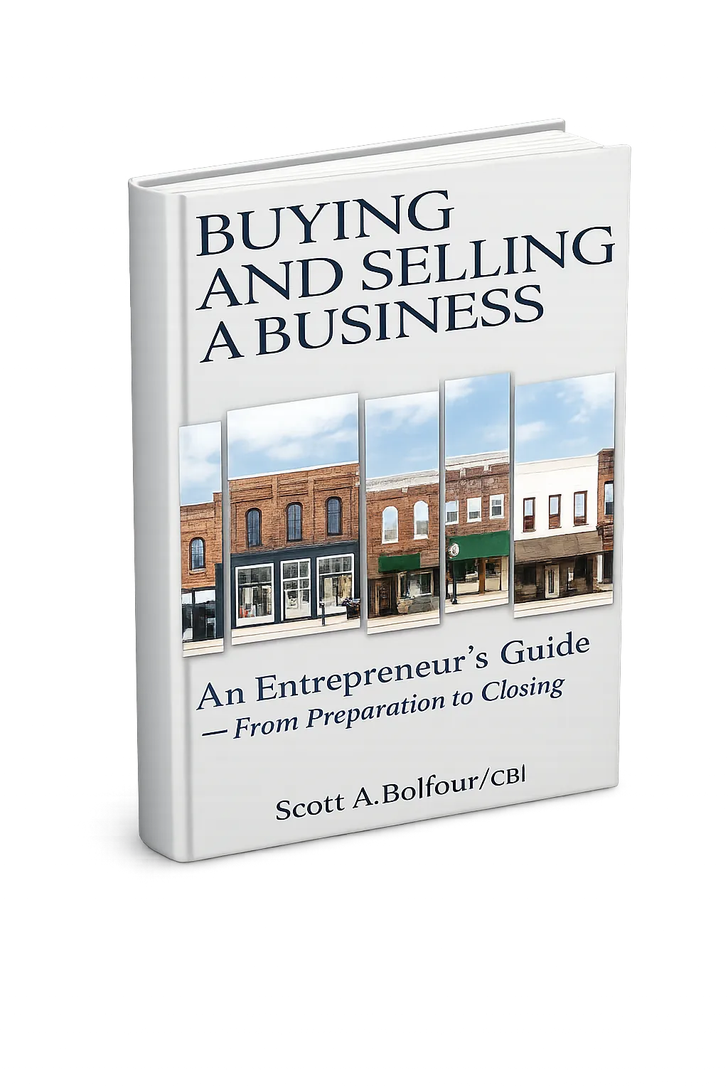 Buying and Selling a Business Guide Mockup