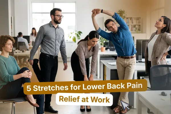 5 Stretches for Lower Back Pain Relief at Work