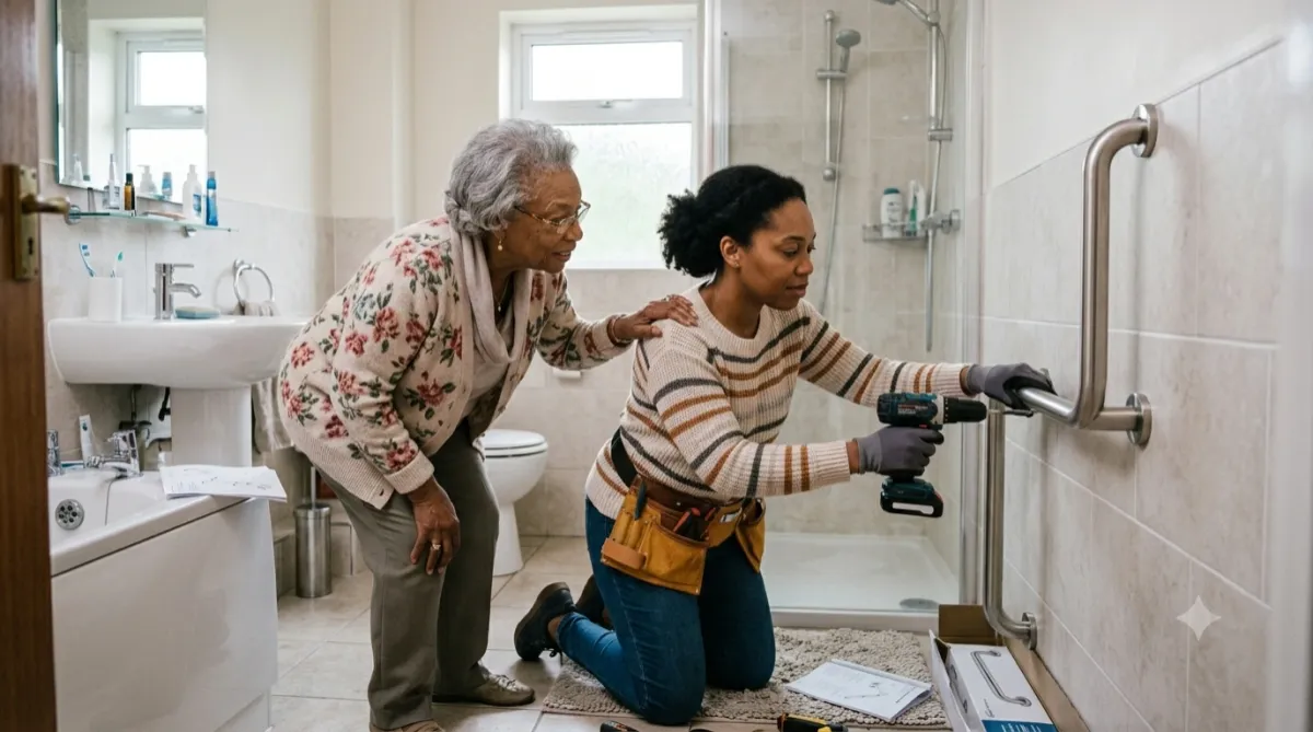 Making the home safer for an aging parent