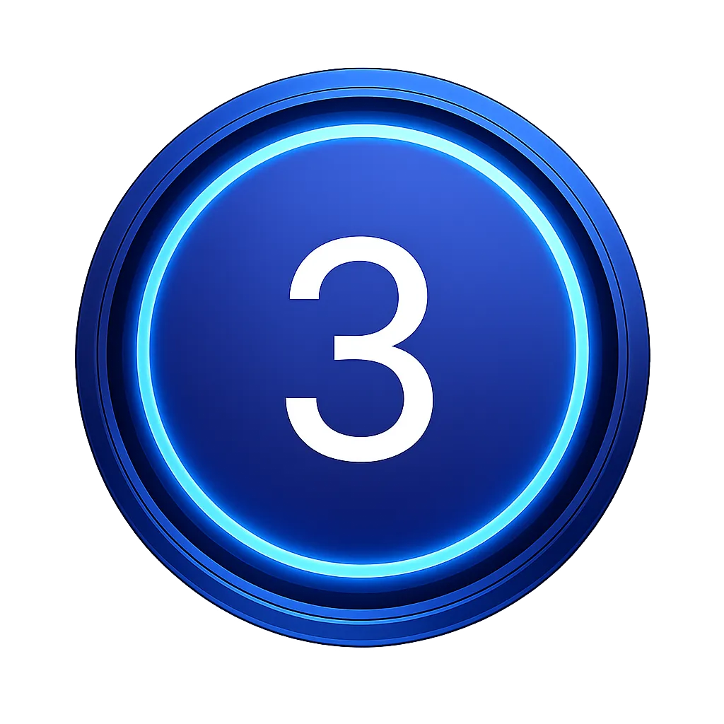 The number three