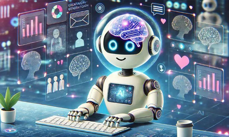 Man wearing vr headset with hands outstretched.