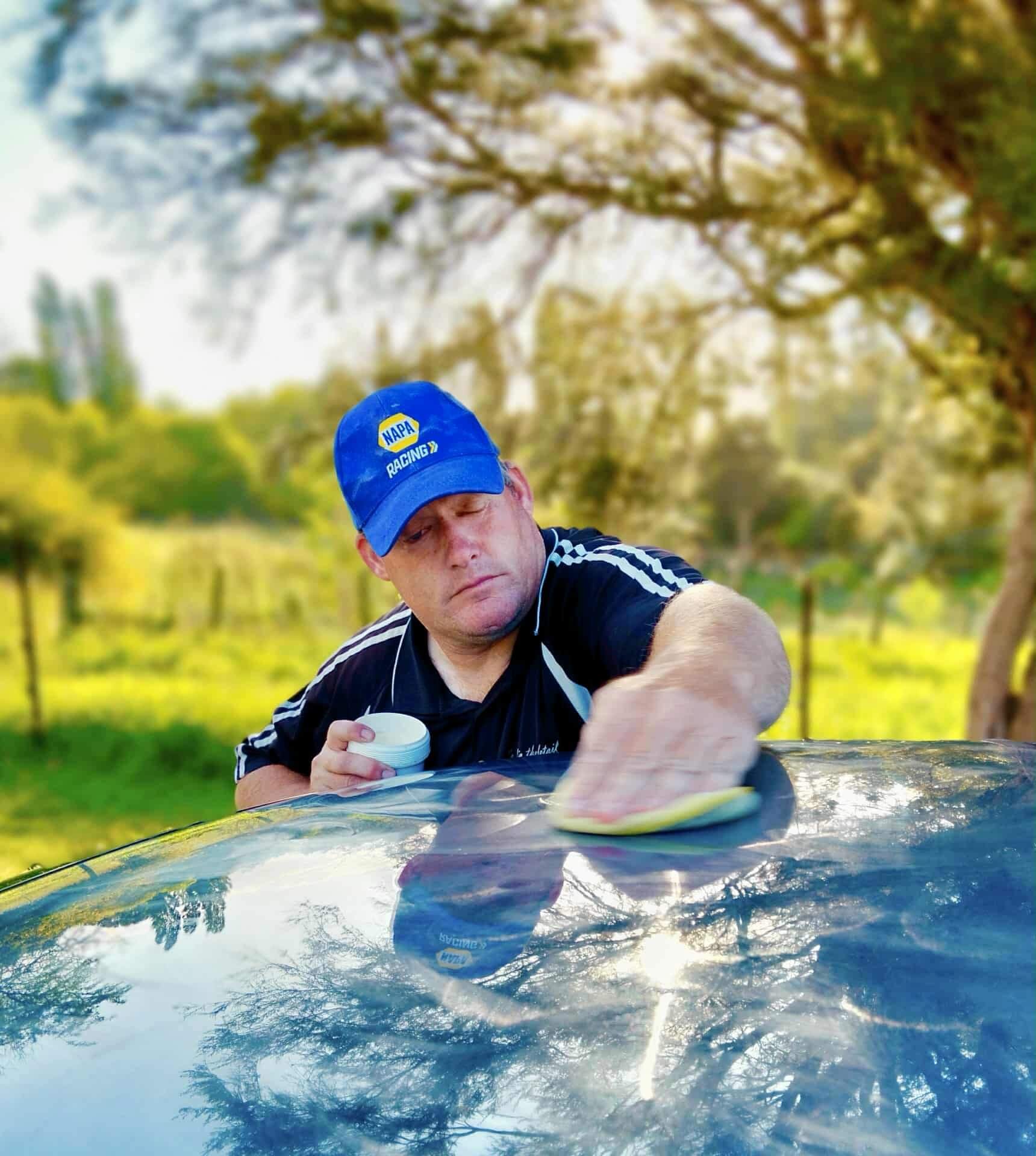 Mobile car detailing in Rotorua with hand applied wax and paint protection by Fletcher’s Detailing