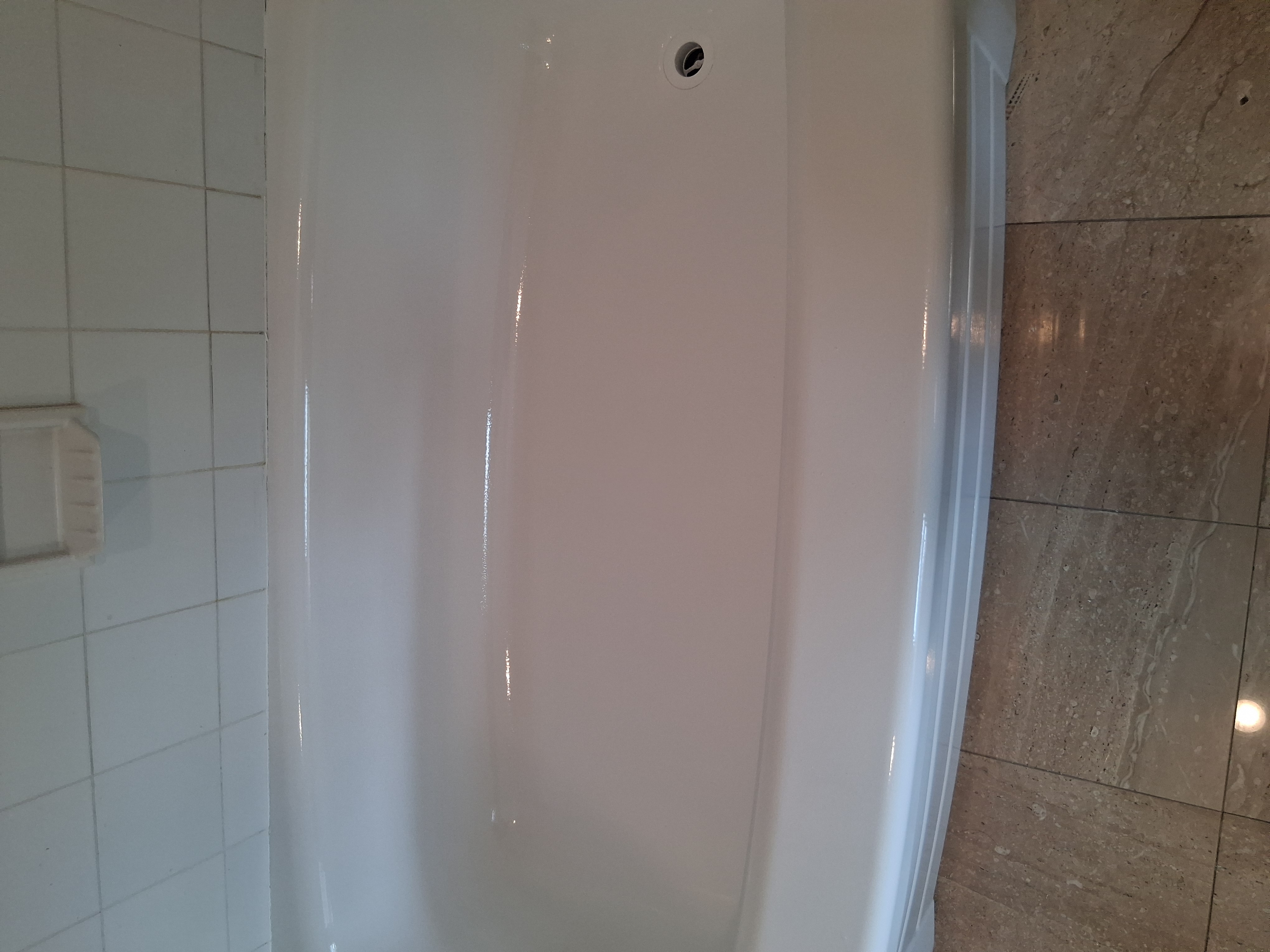 Bathtub Resurfacing and floor tiling project done by Paladin Bathtub Resurfacing in Jersey City, NJ