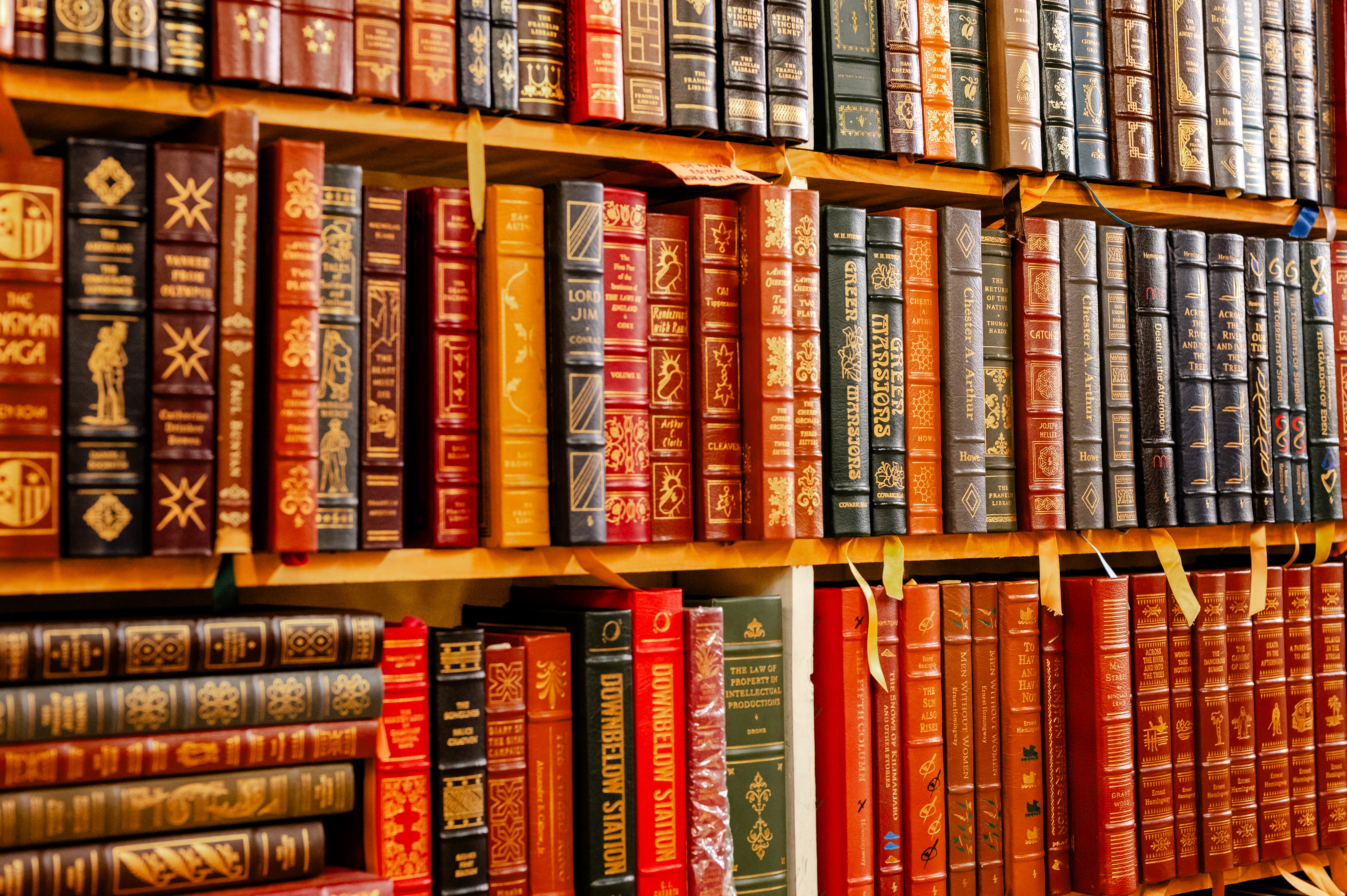 shelves of books that are options for the best book box subscription